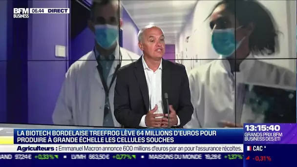 Frédéric Desdouits (TreeFrog) : TreeFrog veut lancer un premier essai clinique d'ici 2024
