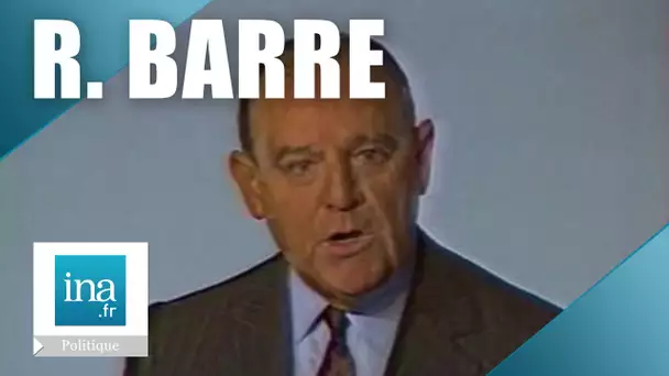 Raymond Barre "Je suis candidat à la présidentielle" | Archive INA