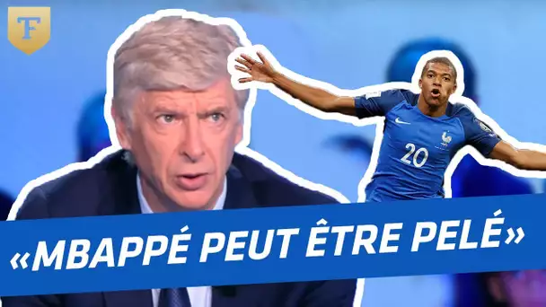 Wenger : "Mbappé peut être Pelé, il n'a pas de limite dans son jeu"