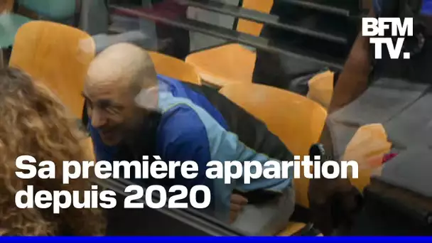 Les images de Cédric Jubillar dans le box des accusés au début de son procès