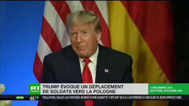 Donald Trump envisage de transférer vers la Pologne des soldats américains basés en Allemagne
