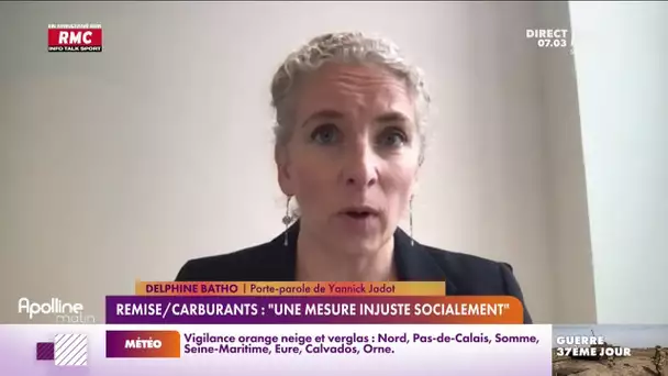 Remise carburant : "une mesure injuste socialement" pour EELV