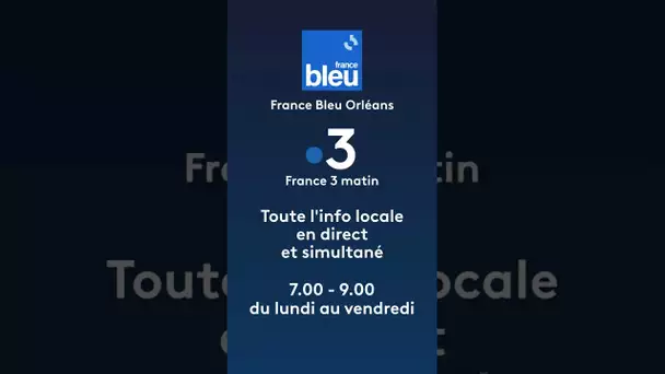 Spot campagne digitale JC Decaux France Bleu Orléans France 3 matin du 7 au 13 novembre 2022