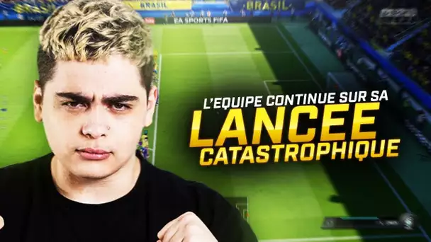 L'ÉQUIPE CONTINUE SUR SA LANCÉE CATASTROPHIQUE EN CLUB PRO