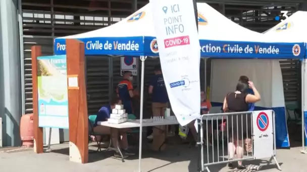 Le Vendée Beach Tour, une campagne de prévention et d'information sur le covid