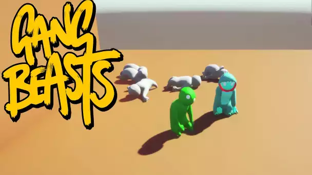 BAGARRE entre Guillaume & Kim Episode 6 CONTRE L&#039;IA | Gang Beasts Gameplay FR