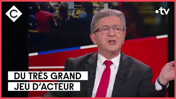 Le théâtre de boulevard : le talent caché de Jean-Luc Mélenchon - L’ABC - C à Vous - 10/02/2023