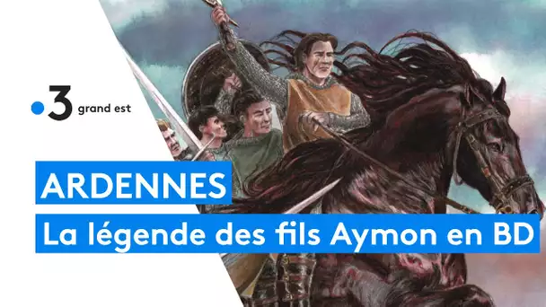 Ardennes : la légende des quatre fils Aymon racontée en BD par Yann Lovato