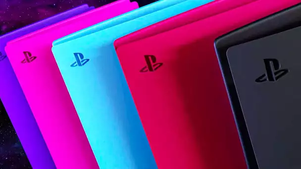 PS5 : les PLAQUES Officielles pour Changer la Couleur de votre Console