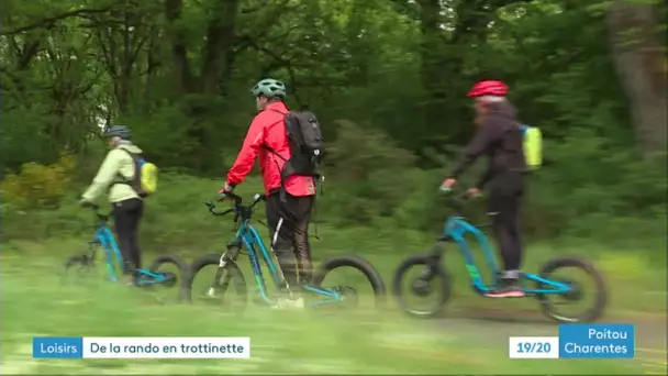 Trott'in Poitou. De la rando tout terrain, en trottinette