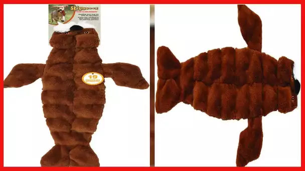 SPOT Ethical Pets Skinneeez Tons of Squeakers Walrus Dog Toy, 21-Inch