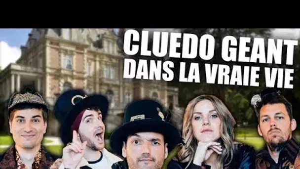 CLUEDO GEANT DANS LA VRAIE VIE avec Amixem, Pierre Croce, Emy Ltr et Doc Seven