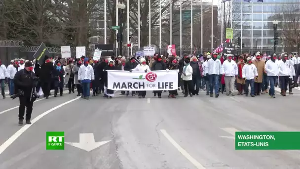 Washington : des centaines de participants à une «Marche pour la vie»