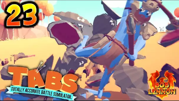 L'ATTAQUE DES HUITRES TUEUSES !!! -Totally Accurate Battle Simulator- avec Bob Lennon