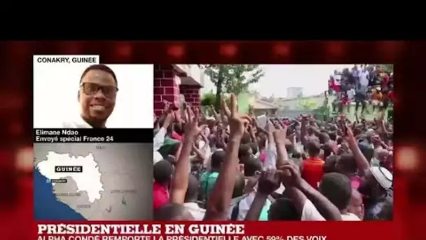 Présidentielle en Guinée : Alpha Condé réélu avec 59,5 % des voix