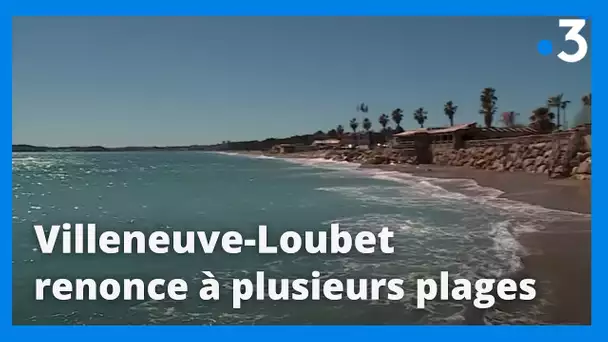 A Villeneuve-Loubet, des plages privées vont vivre leur dernier été à cause de l'érosion du littoral