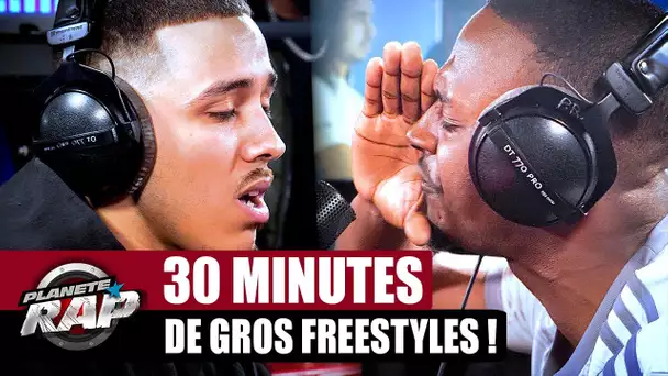 30 MINUTES DE FREESTYLES ÇA VOUS TENTE ? #PlanèteRap