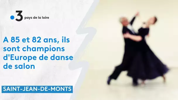 A 85 et 82 ans, ils sont champions d'Europe de danse de salon !