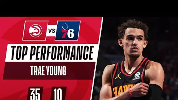Trae POSTS 35 PTS & 10 AST in Game 1 Win vs 76ERS! 🔥