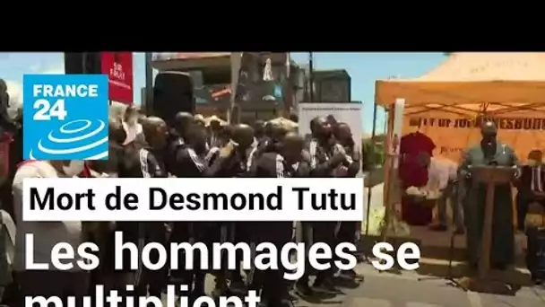 Mort de Desmond Tutu : les hommages se multiplient en Afrique du Sud • FRANCE 24