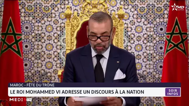 Le Roi Mohammed VI adresse un discours à la nation