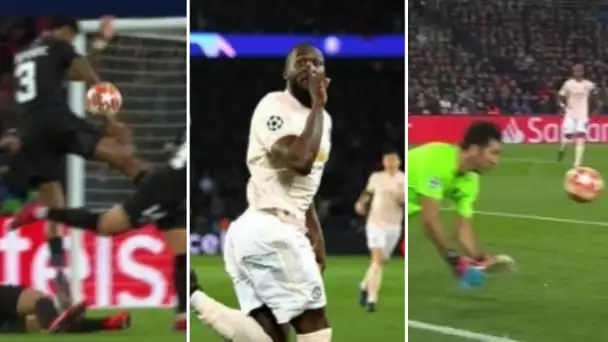 PSG 1-3 Manchester : PSG éliminé.. erreur Buffon et kehrer , lukaku doublé, reaction t. Silva