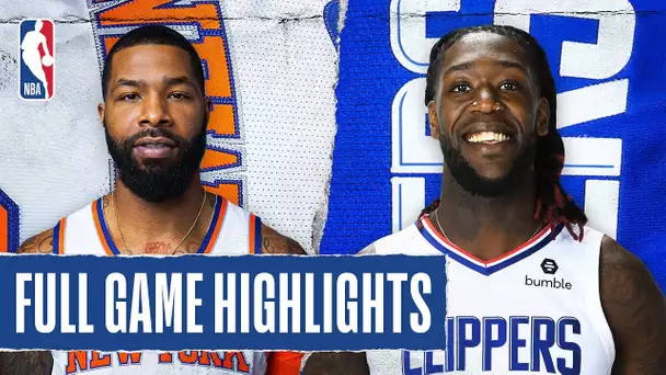 KNICKS at CLIPPERS | FULL GAME HIGHLIGHTS | January 5, 2020