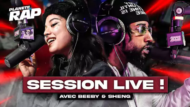 SESSION LIVE avec Beeby & Sheng ! #PlanèteRap