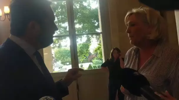 Gros clash entre Marine Le Pen et Christophe Castaner - Affaire Benalla