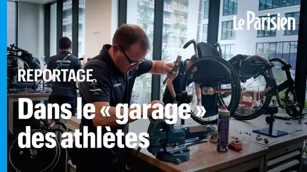Paralympiques : au village, les athlètes peuvent faire réparer gratuitement fauteuils et prothèses