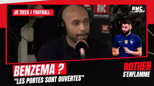 JO 2024 / Football : Benzema ? “Les portes sont ouvertes”, déclare Thierry Henry