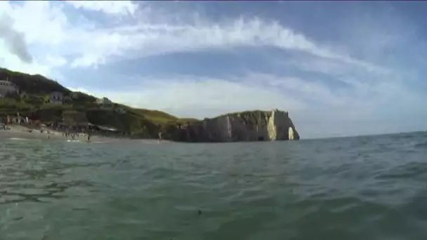 Etretat : le grand retour de la périssoire !