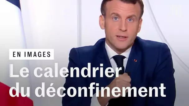 Noël, écoles, restaurants : Macron présente les « trois étapes » du déconfinement face au C