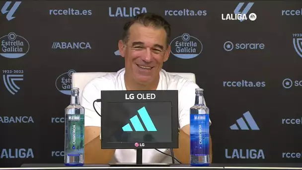 Rueda de prensa RC Celta vs Deportivo Alavés