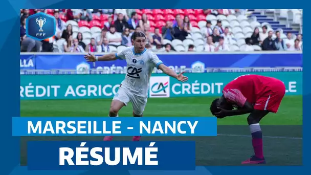 Tous les buts de Marseille - Nancy en finale de Coupe Gambardella-Crédit Agricole I FFF 2024