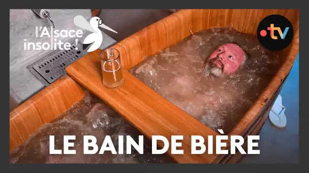 Insolite : le bain de bière dans un spa étonnant