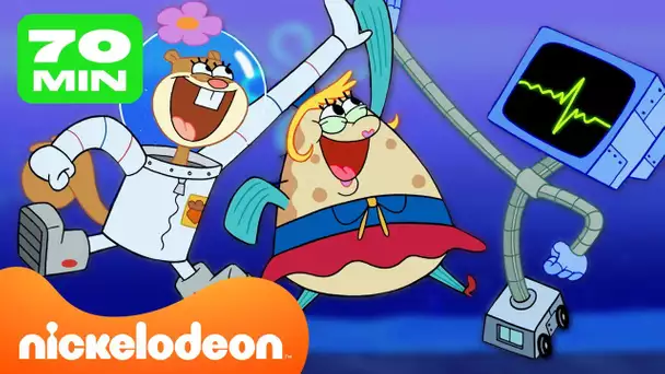 Bob l'Éponge | Le meilleur de Sandy, Pearl et Mme Puff à Bikini Bottom ! | Nickelodeon France