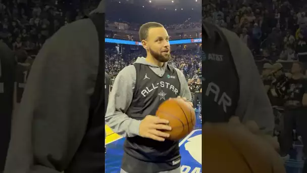 Trey talks to Steph about his iconic tunnel shots