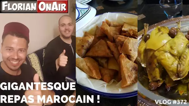 GIGANTESQUE REPAS MAROCAIN chez un abonné! - VLOG #372