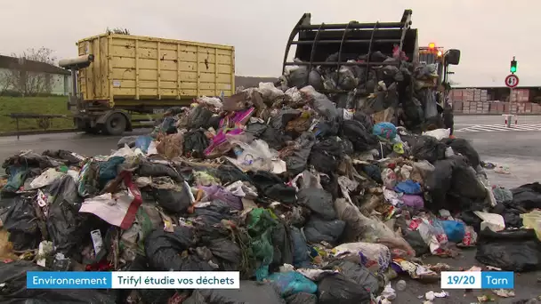 Fouiller les poubelles pour mieux trier, dans le Tarn 9 tonnes de déchets analysés