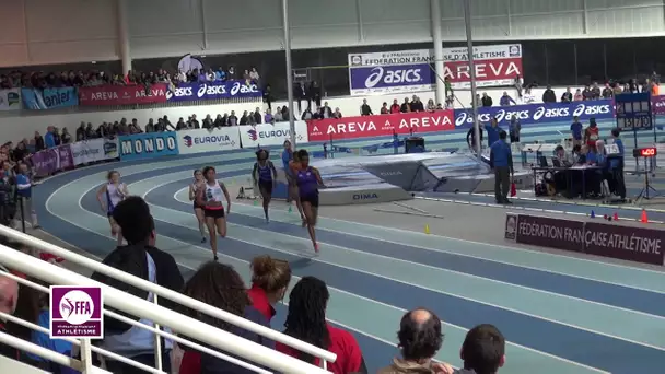 Nantes 2015 : Finale 200 m Cadettes (Sarah Mingas en 24&#039;&#039;51)