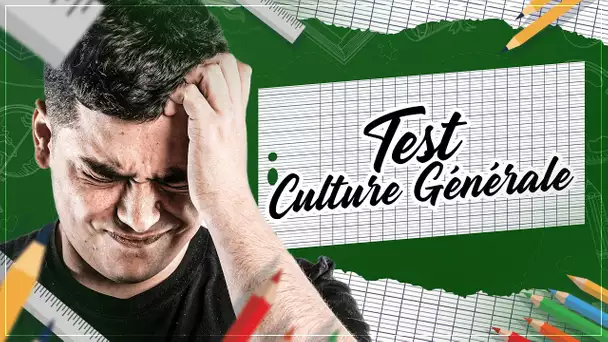 L'INCROYABLE TEST DE CULTURE GÉNÉRALE DE LA KCORP