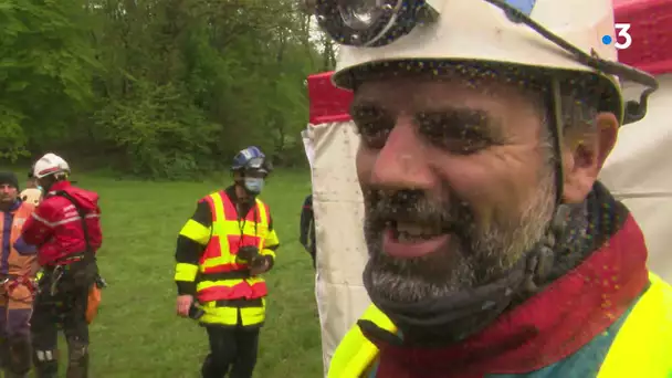 Malbrans : un spéléologue évacué après 48 heures d'opération de secours dans un gouffre du Doubs