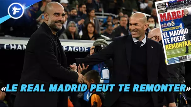 Pep Guardiola ouvre les hostilités pour le match retour face au Real Madrid | Revue de presse