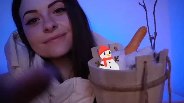 ASMR FRANCAIS ⚪️ Tu deviens mon ☃️ bonhomme de neige