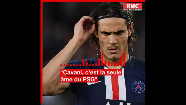 "Cavani, c'est la seule âme du PSG !", Vincent Moscato règle le problème de Cavani au PSG