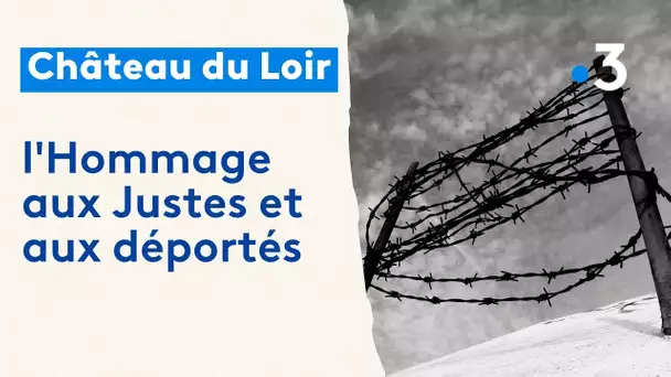 Sarthe : l'Hommage aux Justes et aux déportés de Château du Loir