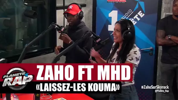 Zaho "Laissez-les kouma" feat MHD en live #PlanèteRap