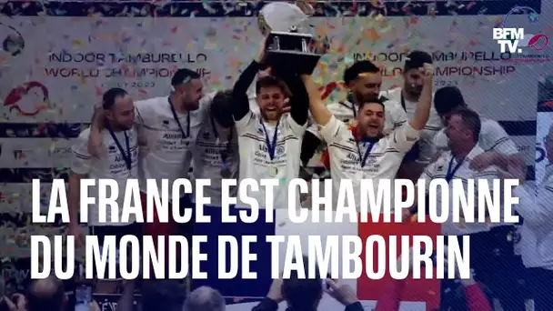 La France est championne du monde de tambourin