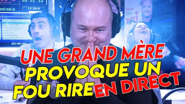 UNE GRAND MÈRE PROVOQUE UN FOU RIRE DANS LE STUDIO !